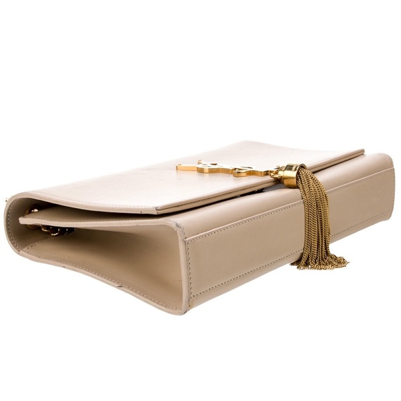 NUDE✨YSL✨ Kate tassel bag medium Saint Laurent shoulder bag clutch YSL purse - Picture 6 of 15